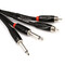 CABLE DUAL 2 PLUG A 2 RCA 15FT INTERCONNECT ROLAND