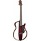 Guitarra Silent Yamaha Roja Cuerdas de Acero  SLG200SCRB