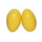 Huevos De Percusion Plastico Amarillo (Par) Copacabana