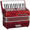 ACORDEON TECLAS ROJO 3018RD PEARL RIVER