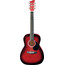 GUITARRA TERCEROLA TAPA FLAMEADA ROJO SOMBREADO JAY TURSER