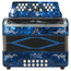 ACORDEON MORETTI BOT. MOD. TURIN FBBEB AZUL, Color: Azul