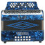 ACORDEON MORETTI BOT. MOD. VERONA GCF AZUL, Color: Azul