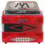 ACORDEON MORETTI BOT. MILAN 3-REG GCF ROJO, Color: Rojo