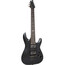 GUITARRA ELECTRICA SCHECTER C-7 NEGRO MEDIANOCHE SATINADO, Color: Negro Satinado, Madera: Tilo