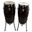 Congas LM Drums Negras de 10"y 11" de Fibra, Color: Negro