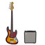 BAJO ARIA STB-JB/TT 3TS + AMPLIFICADOR FENDER 2370100000