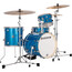 Bateria Breakbeats Azul Sparkle de 4 piezas 16" Ludwig LC2792, Color: Azul, 3 image